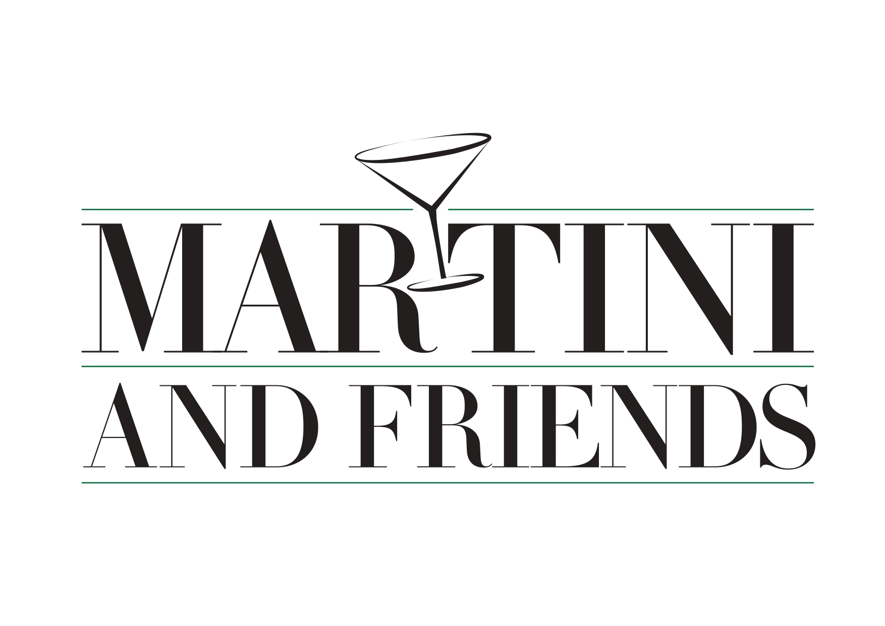 martini & friends logo martini & friends logo