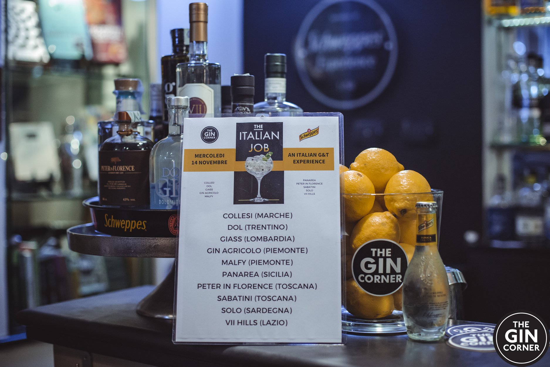 The Italian Job: an Italian Gin & Tonic Experience at The Gin Corner